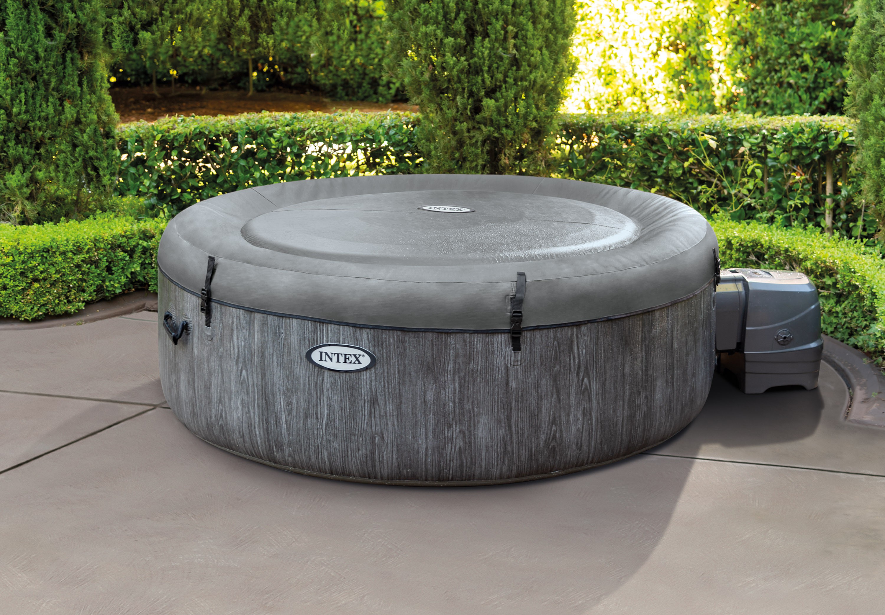 Intex Pure Spa Greywood bubbels 4 personen Nijhuishandel