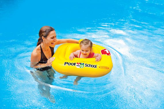 wervelkolom schuifelen Vermelden Intex Baby Zwemband DeLuxe - Zwembad kopen?